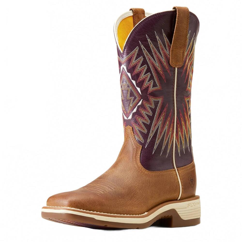 NEW ARIAT women's ridgeback boots in toasty tan